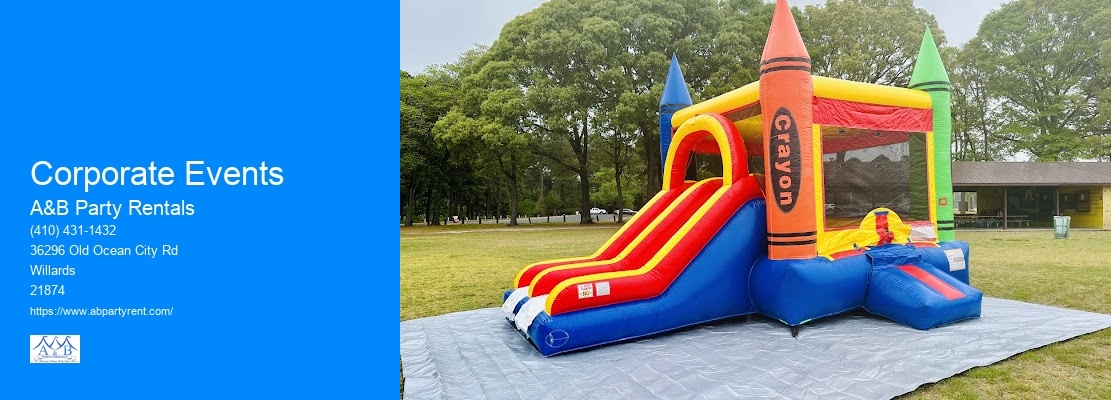 Birthday Party Rentals For Babies