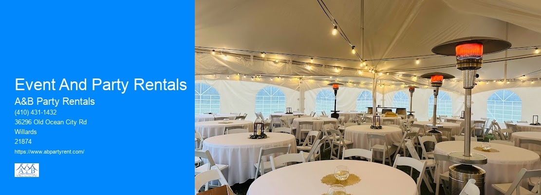 Party And Tent Rentals